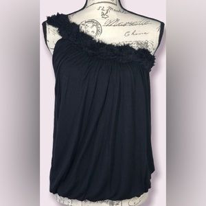 American Rag, Sleeveless Asymmetrical Shirt, Size Medium